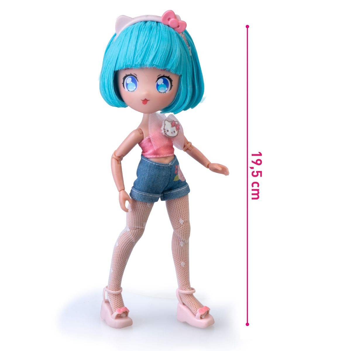 Игровой набор 4SF Manga Dolls серии Hello Kitty – Красотка Пинк на скутере  фото 3