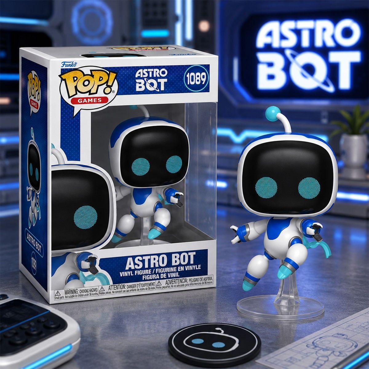 Игровая фигурка Funko POP! серии Astro Bot - Астро Бот  фото 3