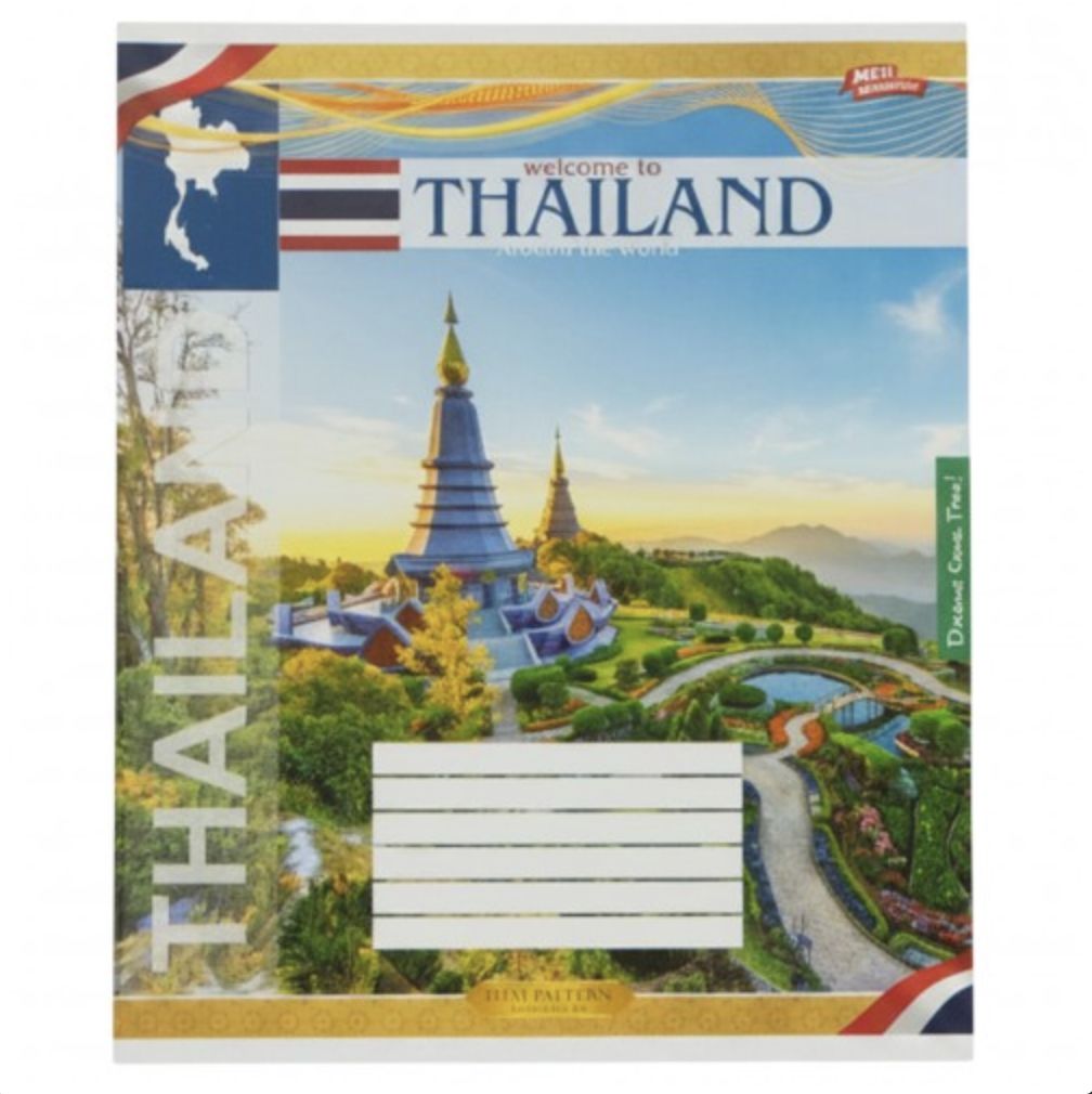 Зошит 24л клітинка "Thailand" (16 примірників, мікс)  фото 3