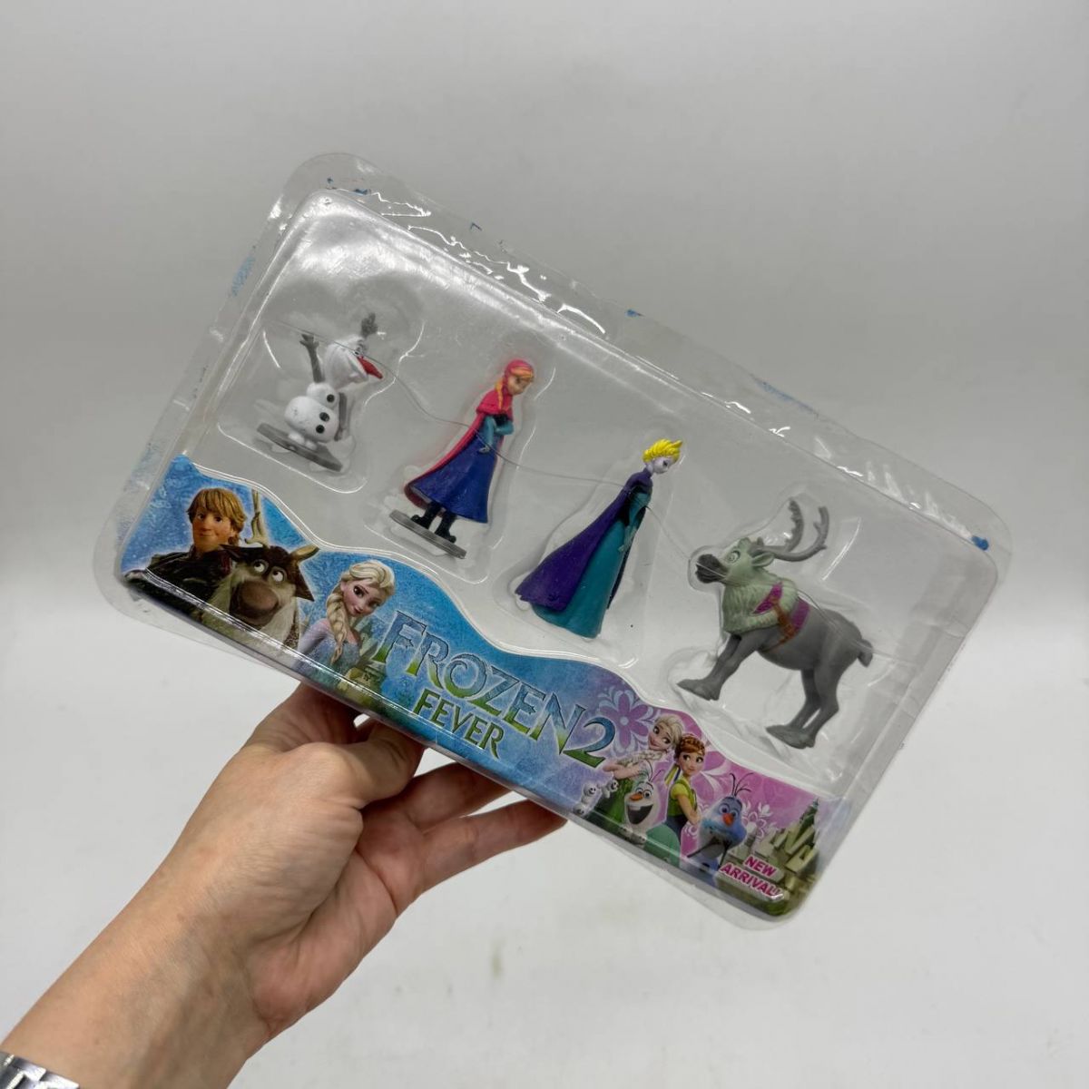 Уценка.  Фигурки-персонажи "Frozen", вид 1 - оторван картон от блистера упаковки  фото 3