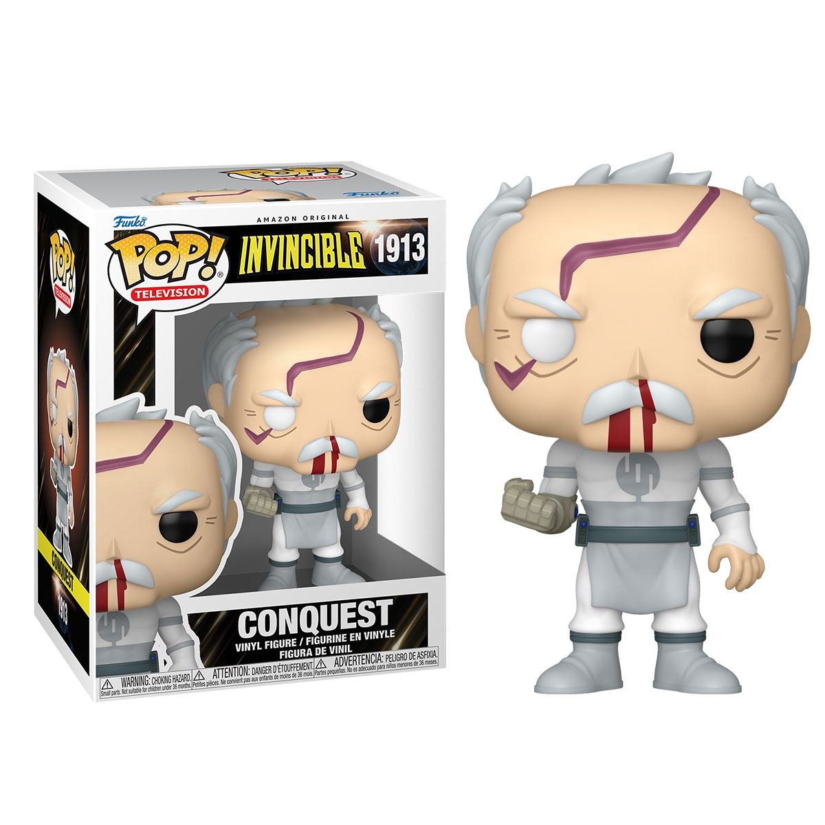 Игровая фигурка Funko POP! серии Неуязвимый - Конквест (в бою с Неуязвимым) (W/CH)  фото 3