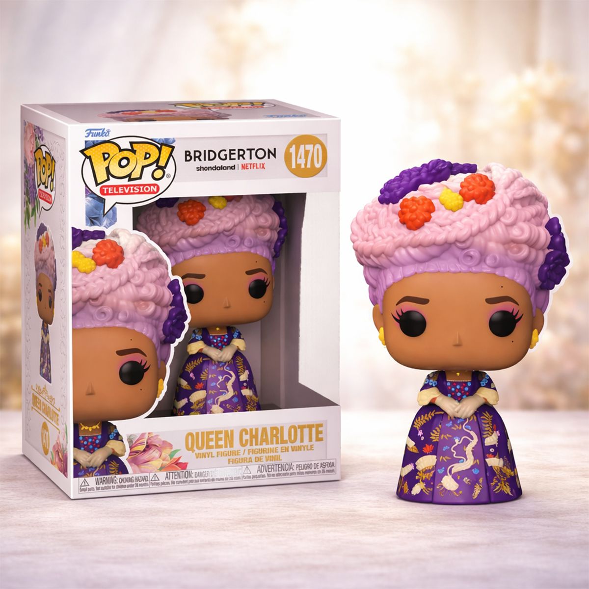 Игровая фигурка Funko POP! cерии Бриджертоны ­- Королева Шарлотта  фото 3