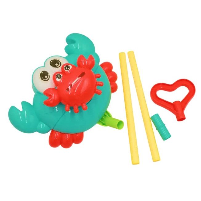Каталка, игрушка Игривый краб (Бирюзовый)  фото 3