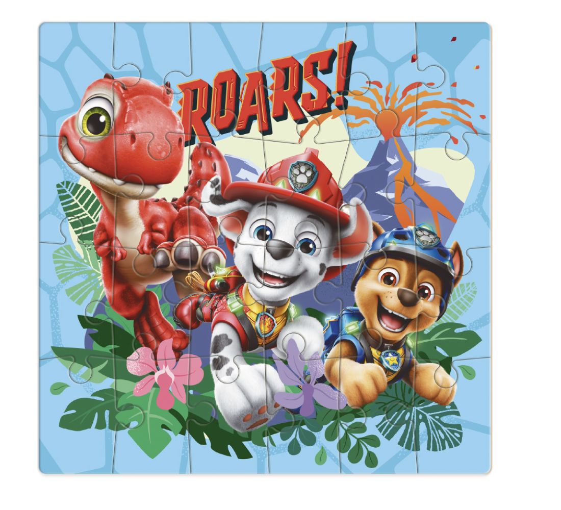 Пазл на 24 елементи «Рев динозавра», Щенячий патруль / Paw Patrol  фото 3
