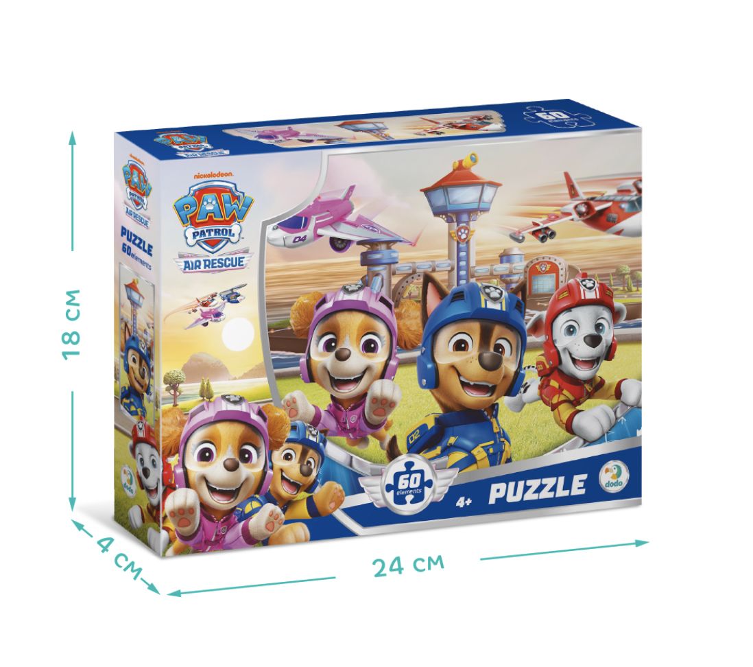 Пазл на 60 елементів «Екіпаж льотної команди», Щенячий патруль / Paw Patrol  фото 3
