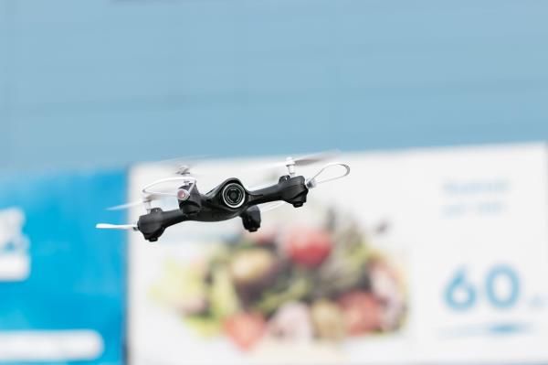 Квадрокоптер Syma з 2,4 ГГц керуванням та FPV-камерою 21 cм чорний (X23W Black)  фото 3