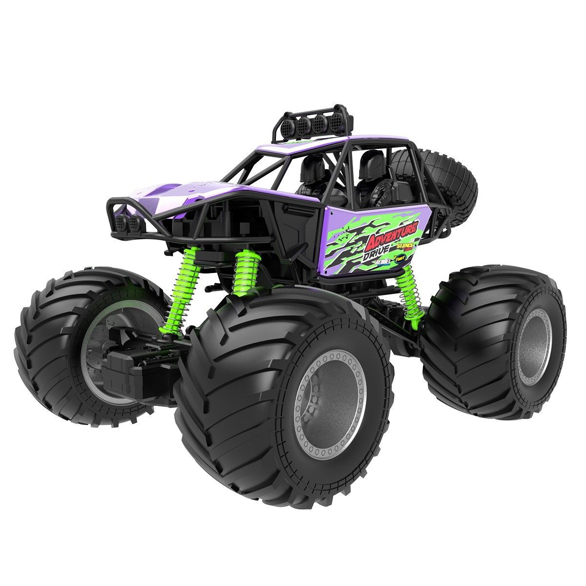 Автомобиль KS Drive на р/у - Beast Runner (2. 4 GHz, аккум.  7. 4 V, сиреневый)  фото 3