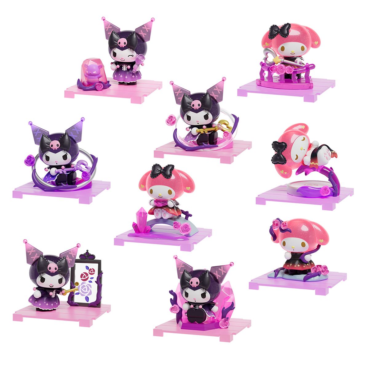 Фігурка-сюрприз Pop Top Kuromi & My Melody – Квіткова таємниця  фото 3