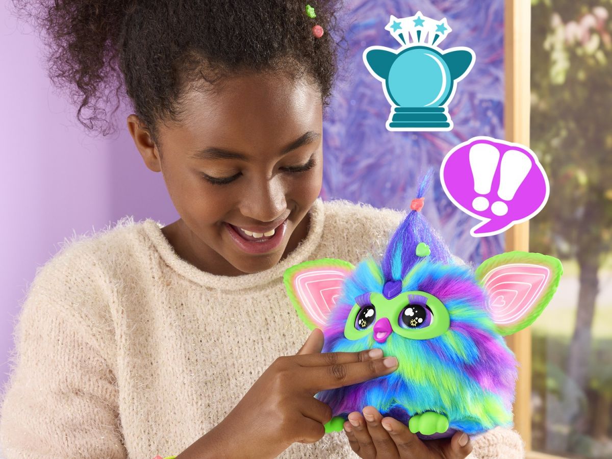 Игрушка интерактивная Furby Aurora Furbealis Голубой  фото 3