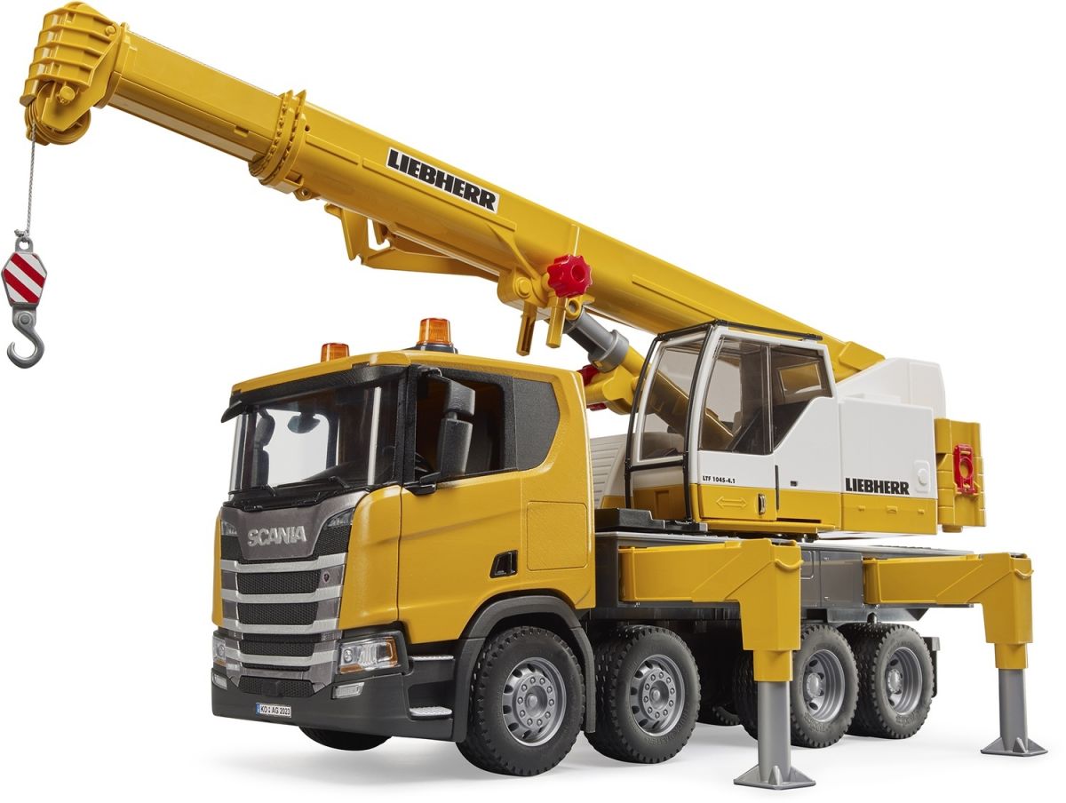 Машинка іграшкова Автокран Scania Super  фото 3