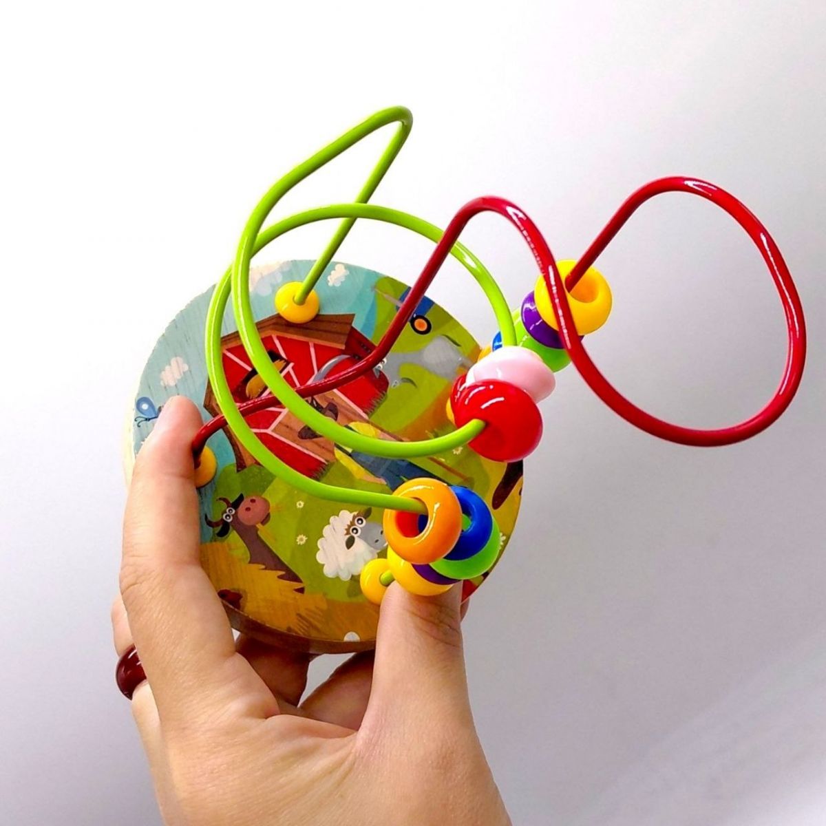 Пальчиковий лабіринт 37800 (48) "WToys", деревʼяний, в коробці  фото 3