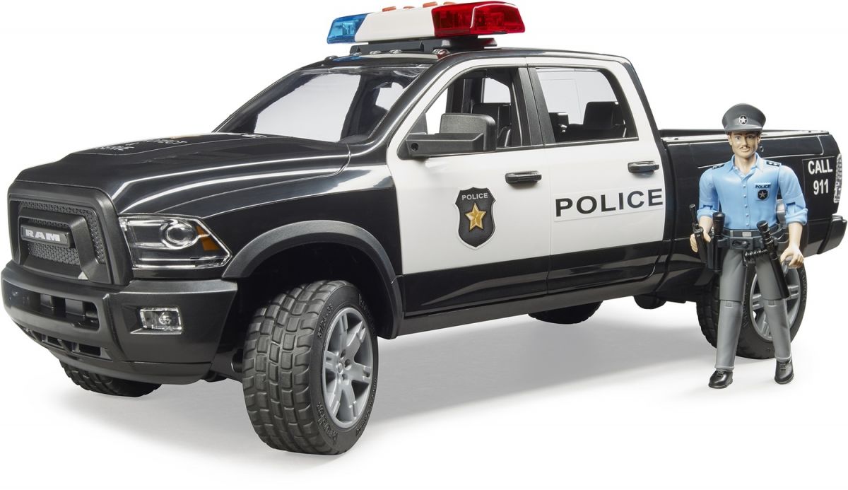 Набір іграшковий.  Поліцейський RAM 2500 з фігуркою поліцейського  фото 3