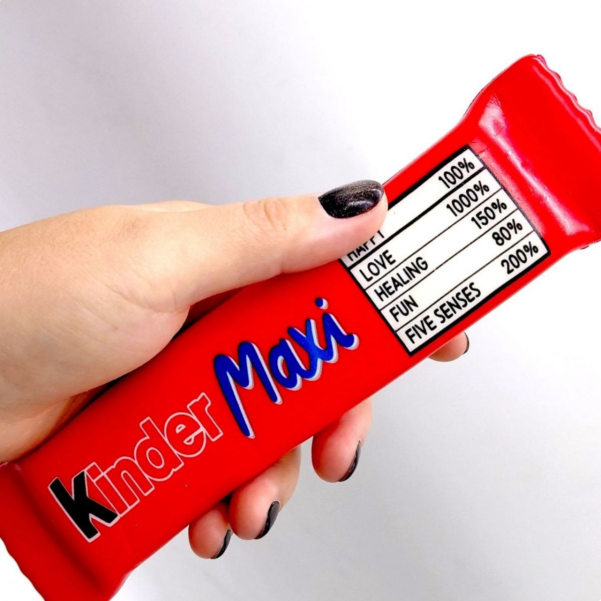 Сквіш-антистрес Шоколадний батончик KINDER MAXI  фото 3