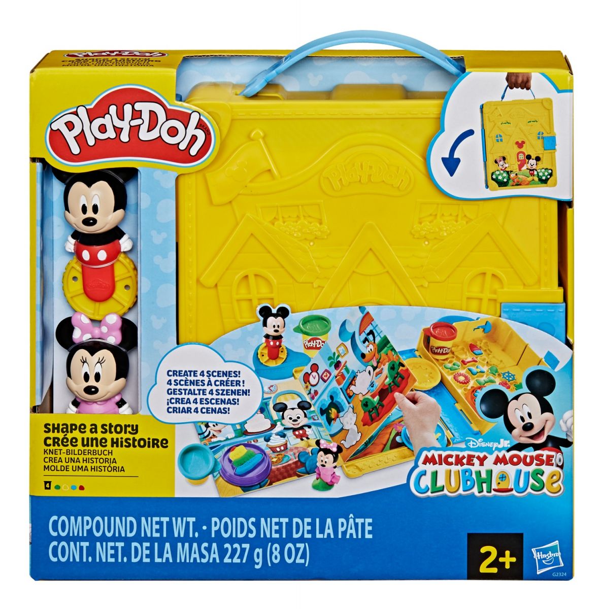 PD Набір для творчості з масою для ліплення Disney Junior.  Створи історію  фото 3