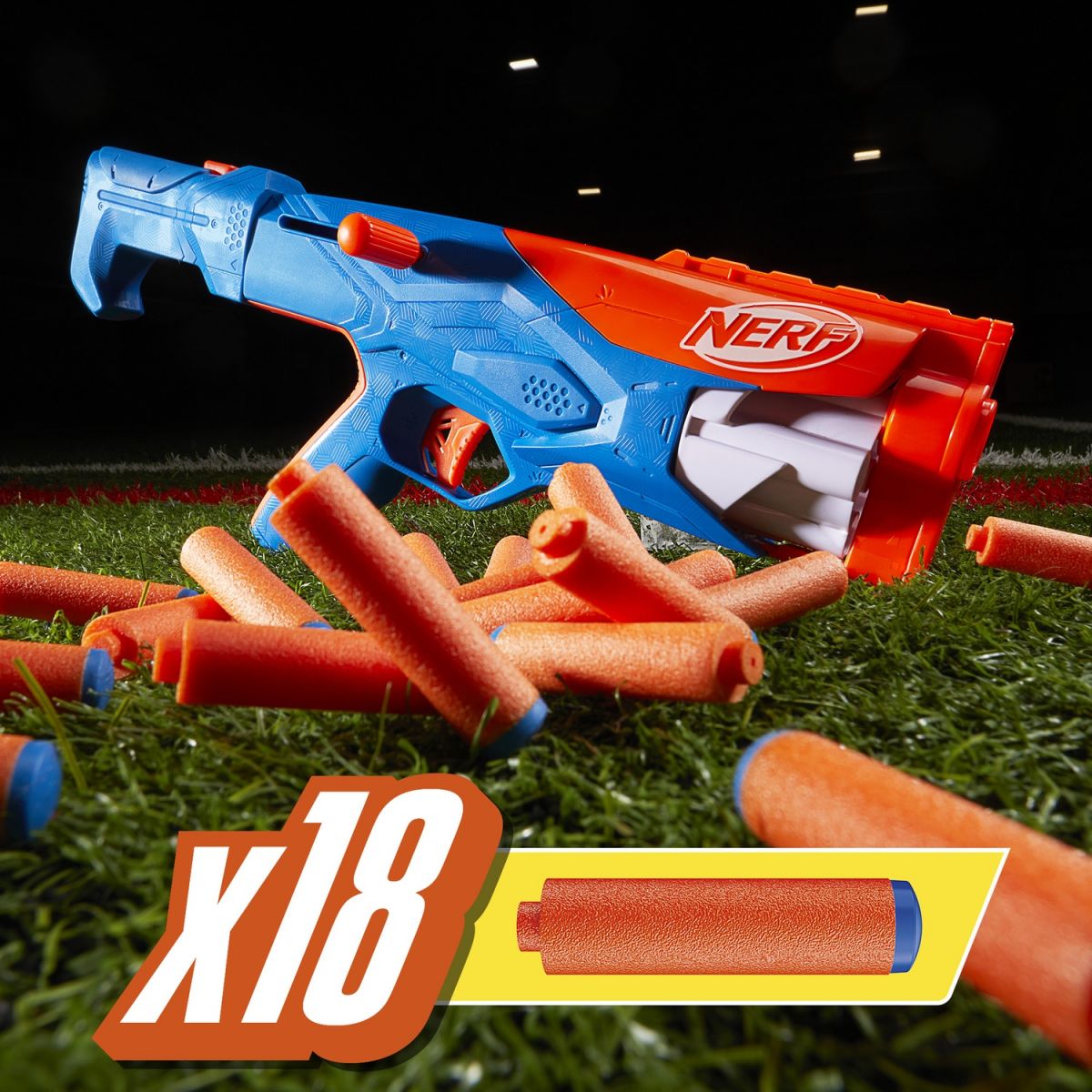 Набір з 3-х іграшкових бластерів та 18 стріл, серії Nerf N Series  фото 3