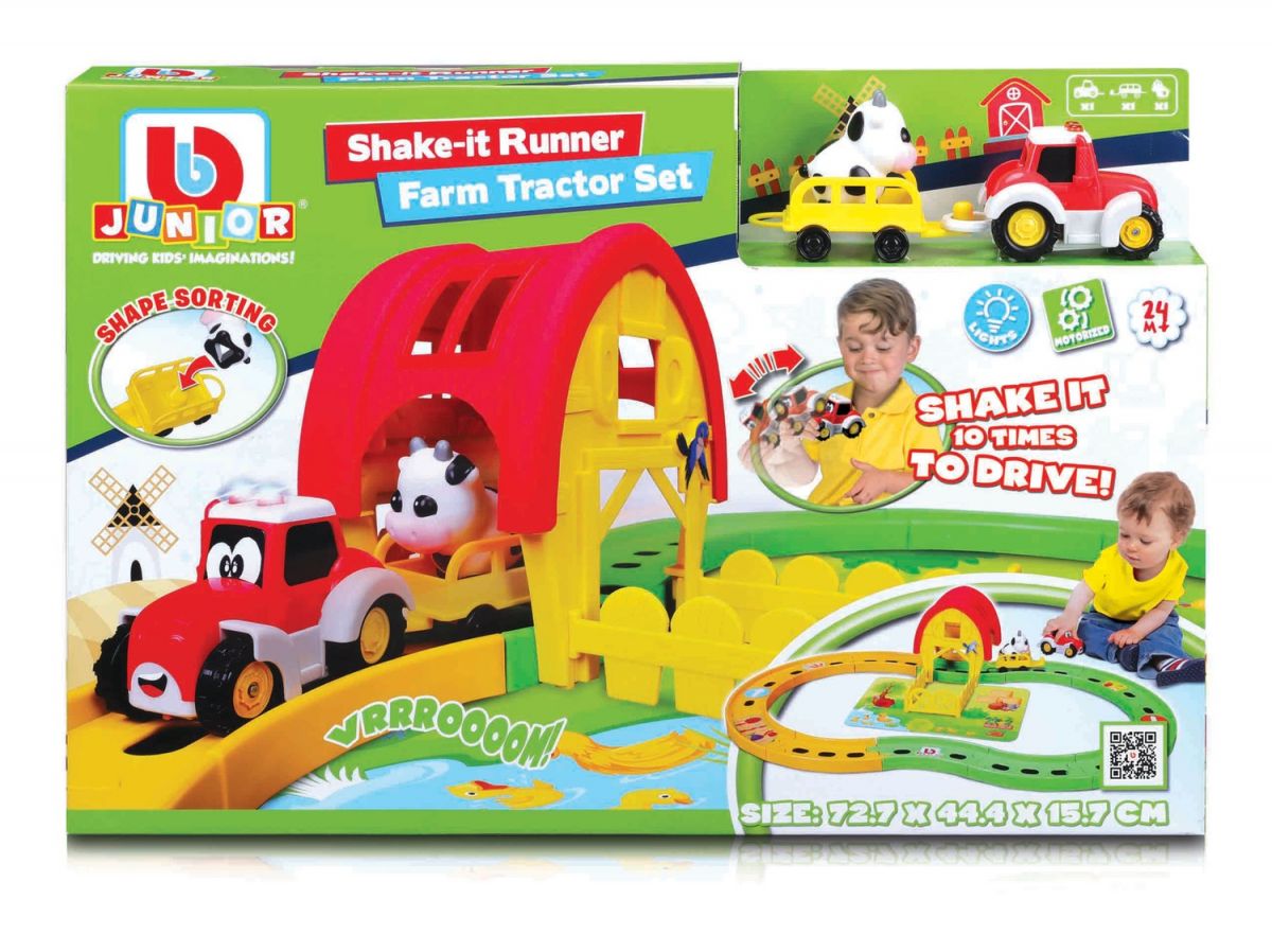 Набір ігровий Farm Tractor Set Shake-it Runner  фото 3