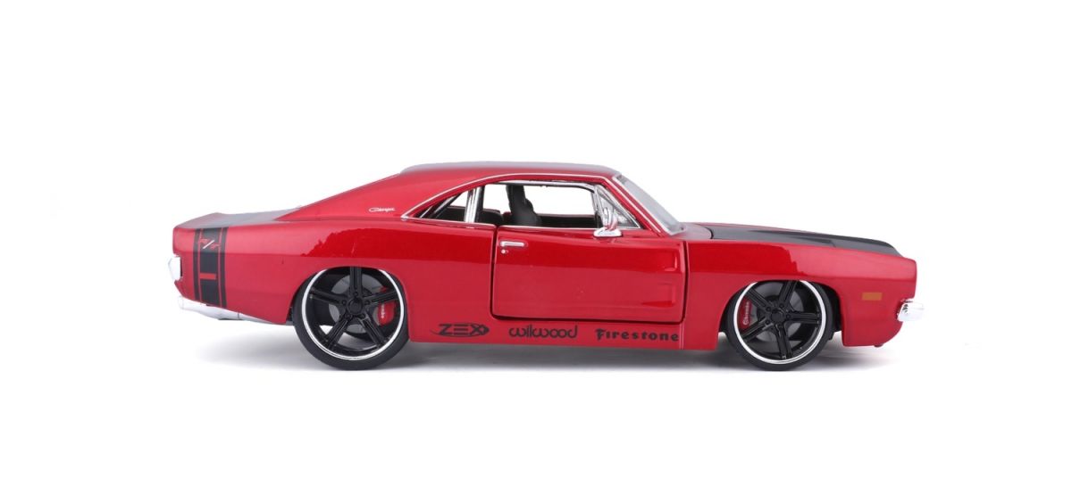 Автомодель в масштабі 1:24 - 1969 Dodge Charger R/T  фото 3
