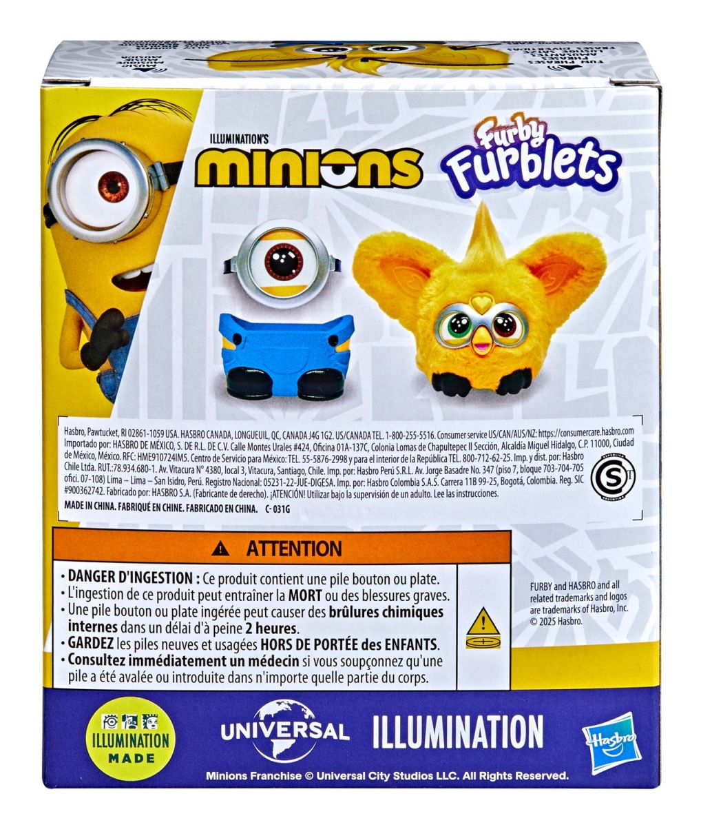 Іграшка інтерактивна Furby Furblet Minions  фото 3