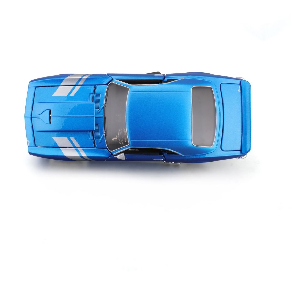 Машинка іграшкова 1968 Chevrolet Camaro Z/28, масштаб 1:24 синій  фото 3