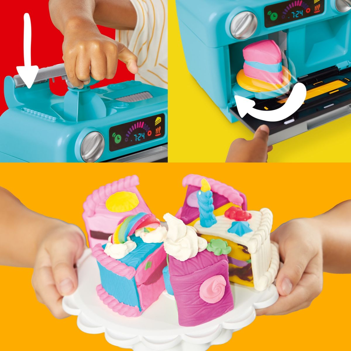 Play-Doh Набір для творчості з масою для ліплення Супер торт  фото 3