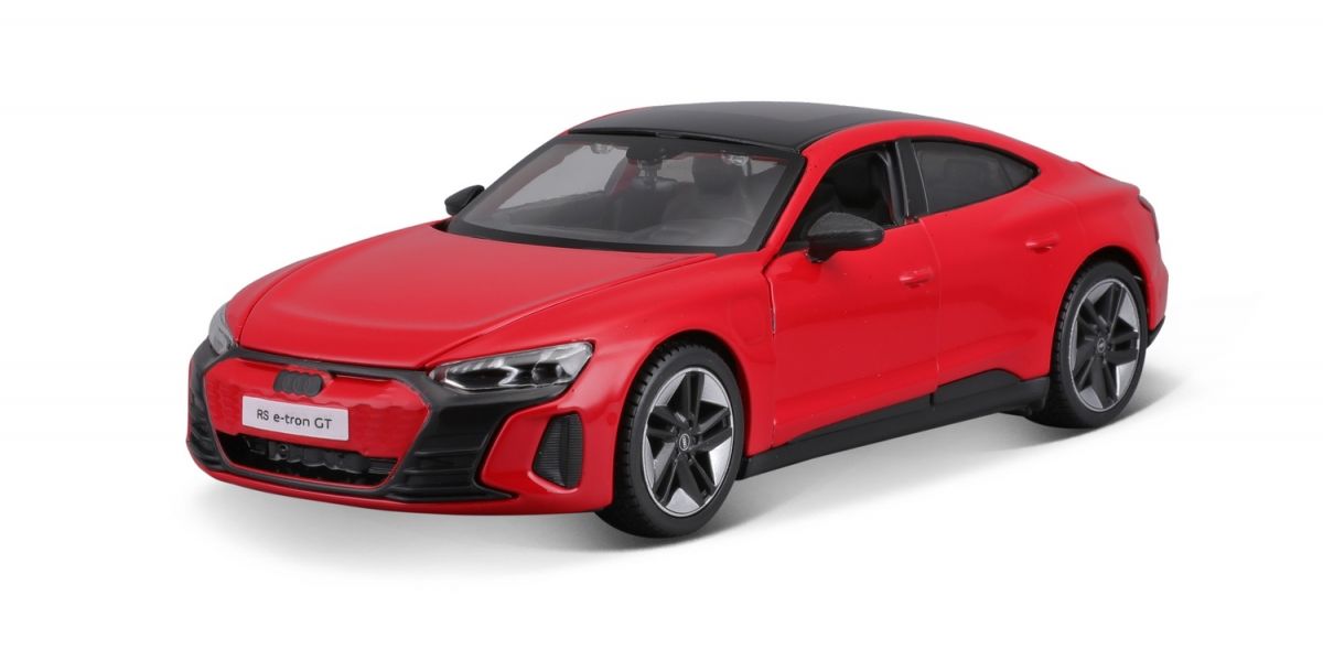 Автомодель в масштабе 1:24 - 2022 Audi RS e-tron GT красный  фото 3