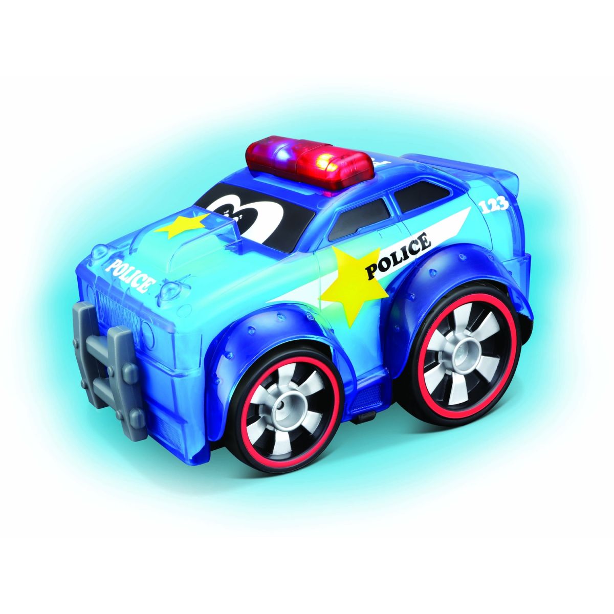 Игровая автомодель - полицейская машина, Push & Glow (свет и звук)  фото 3