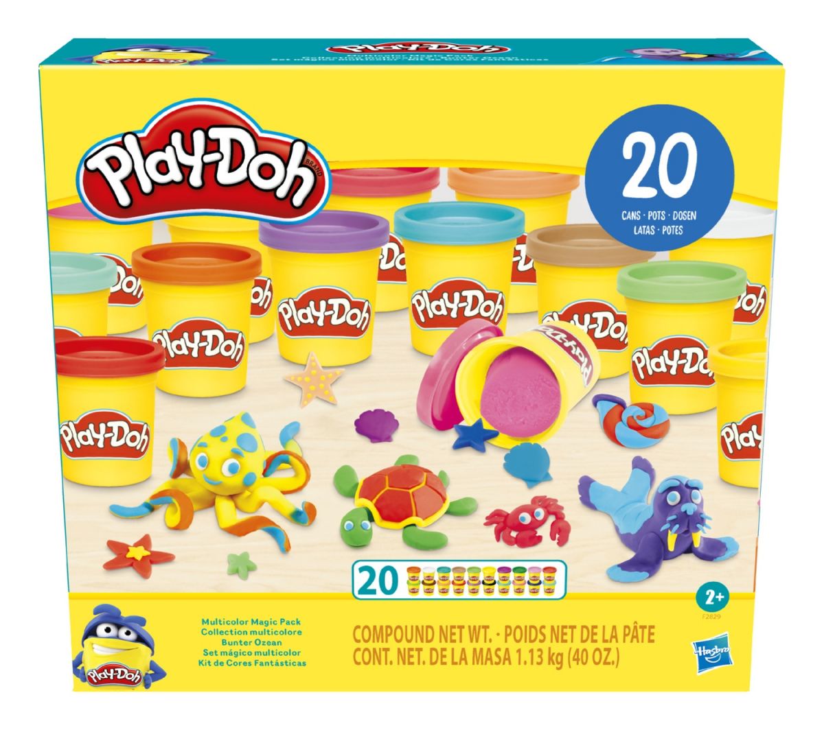 Play-Doh Набір маси для ліплення 20 баночок  фото 3