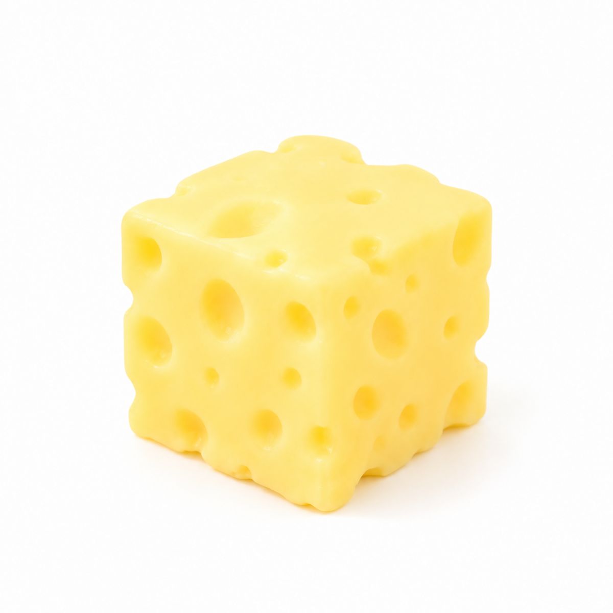 Сквіш антистресс Кубик сира Вазеліновий 5. 5cm  #330  (12/144)  фото 3
