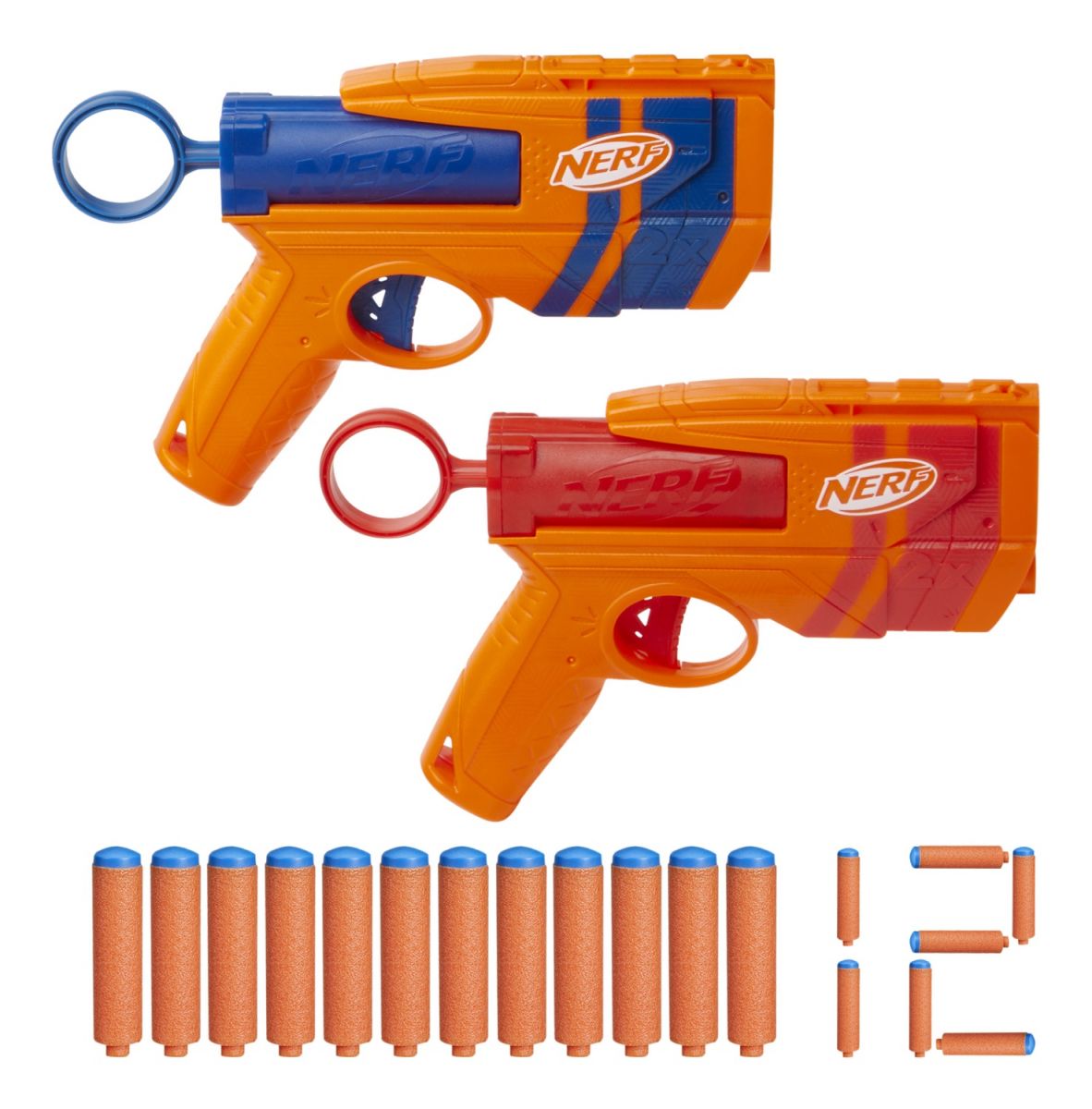NERF Набір з 2-х іграшкових бластерів та 12 стріл серії Nerf N Series  фото 3