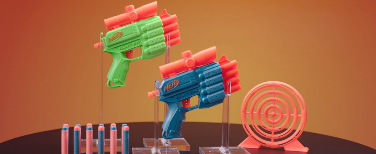 NERF Набор бластеров Элит Фейс офф таргет  фото 3