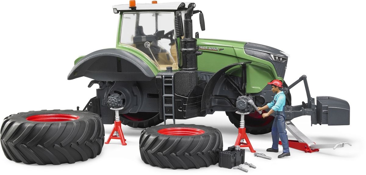 Набір іграшковий.  Трактор Fendt 1050 Vario з фігуркою та аксесуарами для ремонту  фото 3