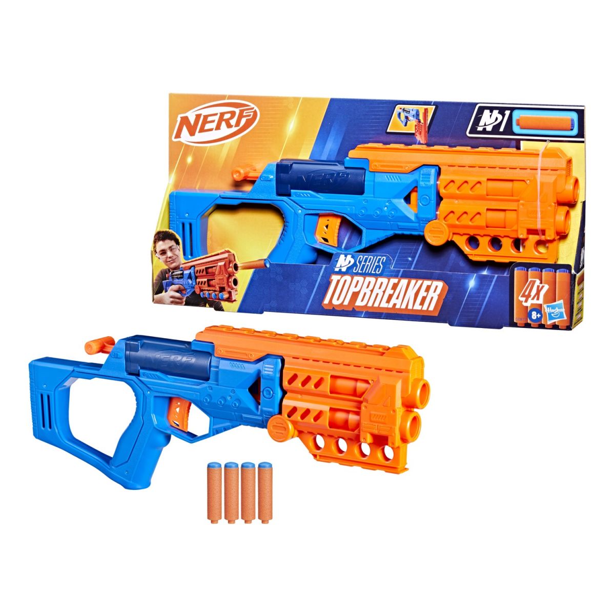 NERF Бластер іграшковий Топбрейкер, серія Nerf N Series  фото 3