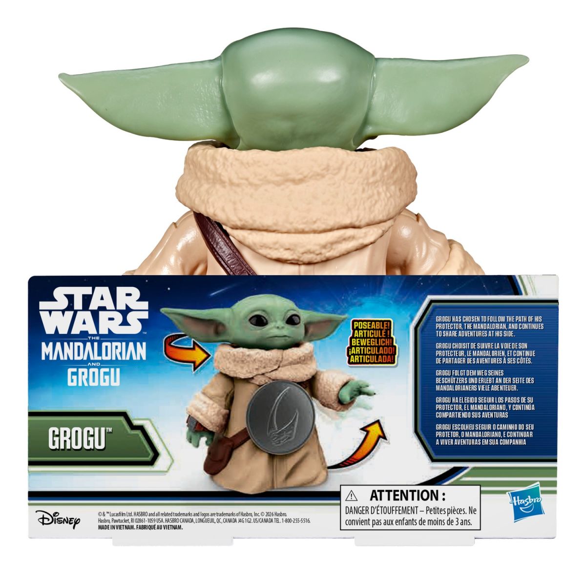 SW Іграшка-фігурка серії Star Wars малюк Ґроґу 16,5 см  фото 3