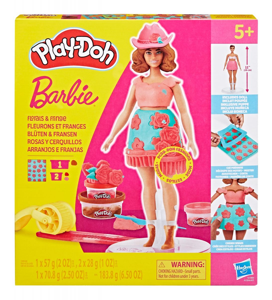 Play-Doh Набір для творчості з масою для ліплення Barbie  фото 3