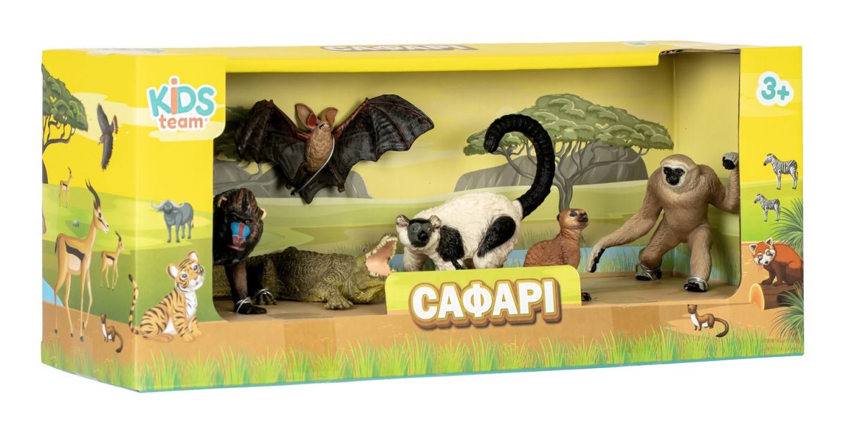 Набор игрушек животных Сафари в ассортименте  фото 3