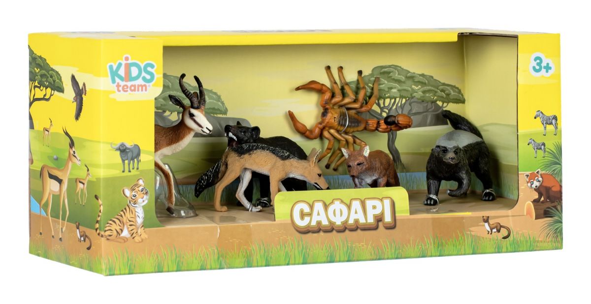 Набор игрушек животные Сафари в ассортименте  фото 3