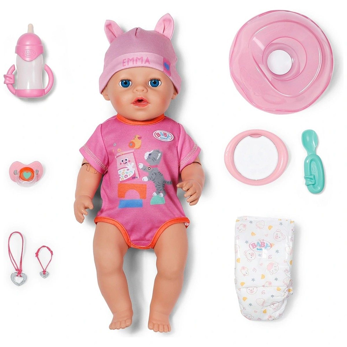 Кукла Baby Born серии Click and Play – Эмма  фото 3