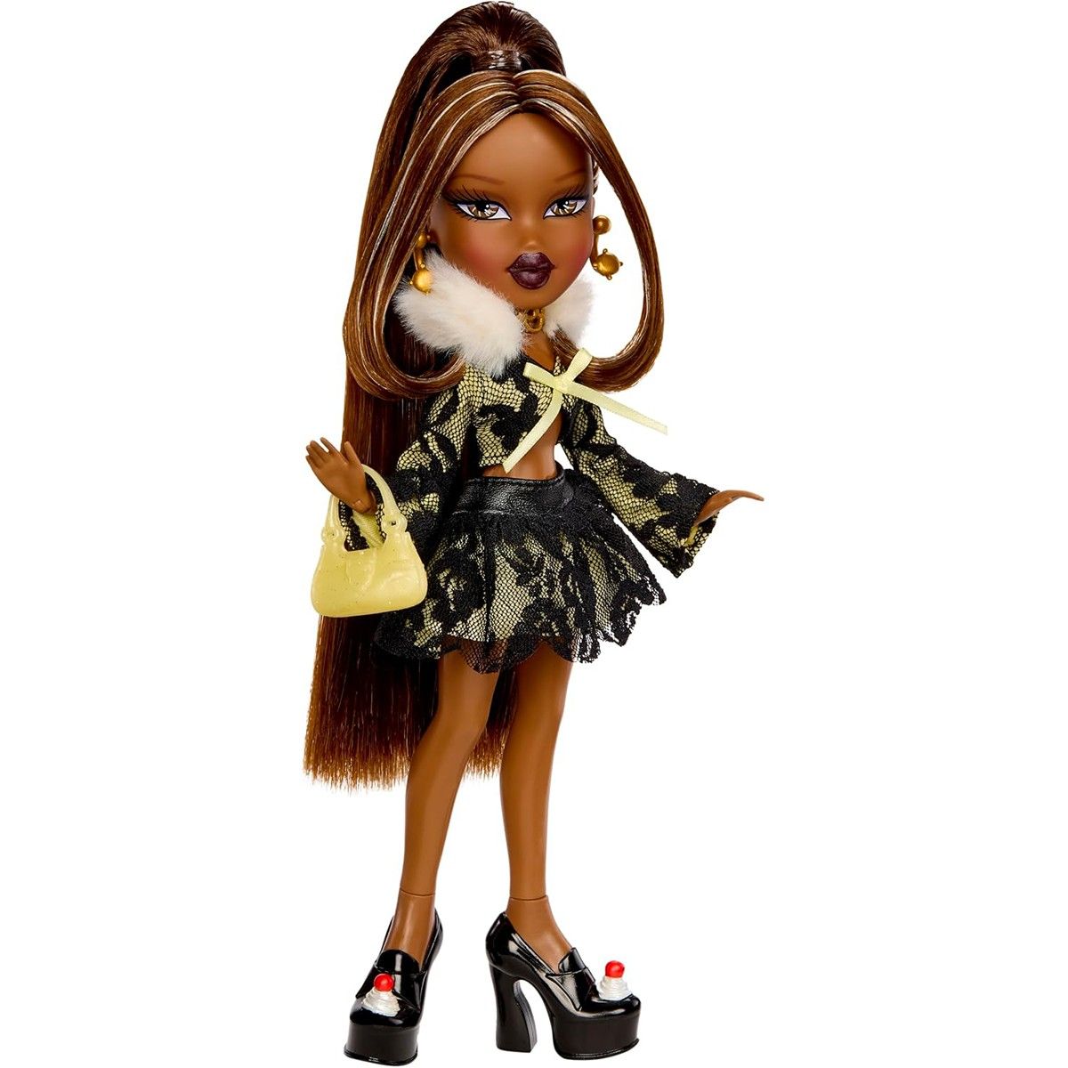 Игровой набор с куклой Bratz серии Stylin' Birthday — Саша  фото 3