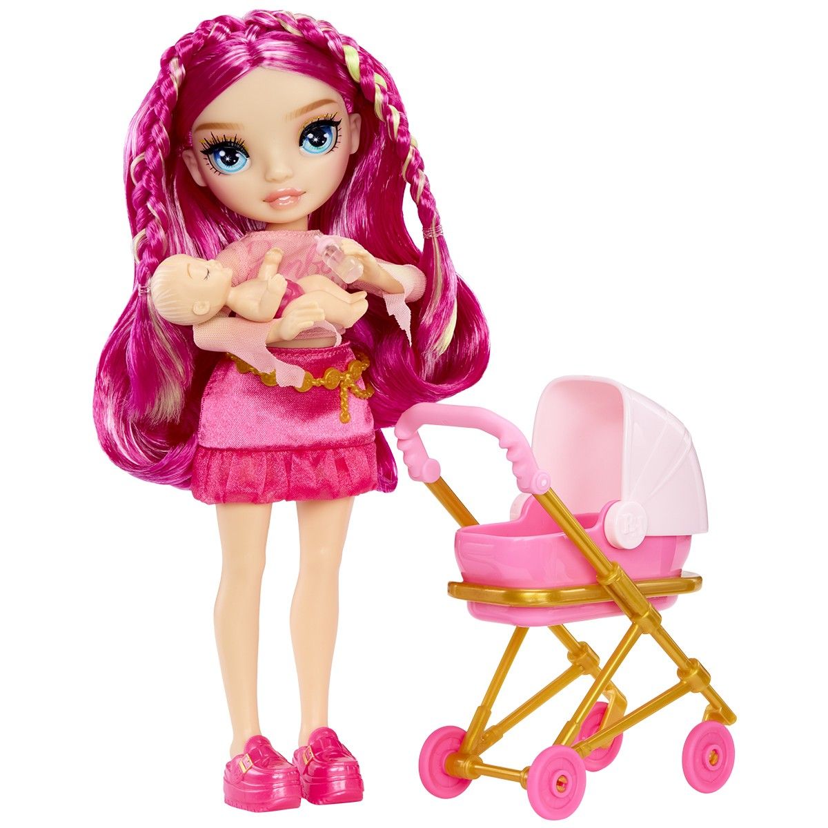 Игровой набор с куклами Rainbow High серии Junior High Babysitters — Стелла  фото 3