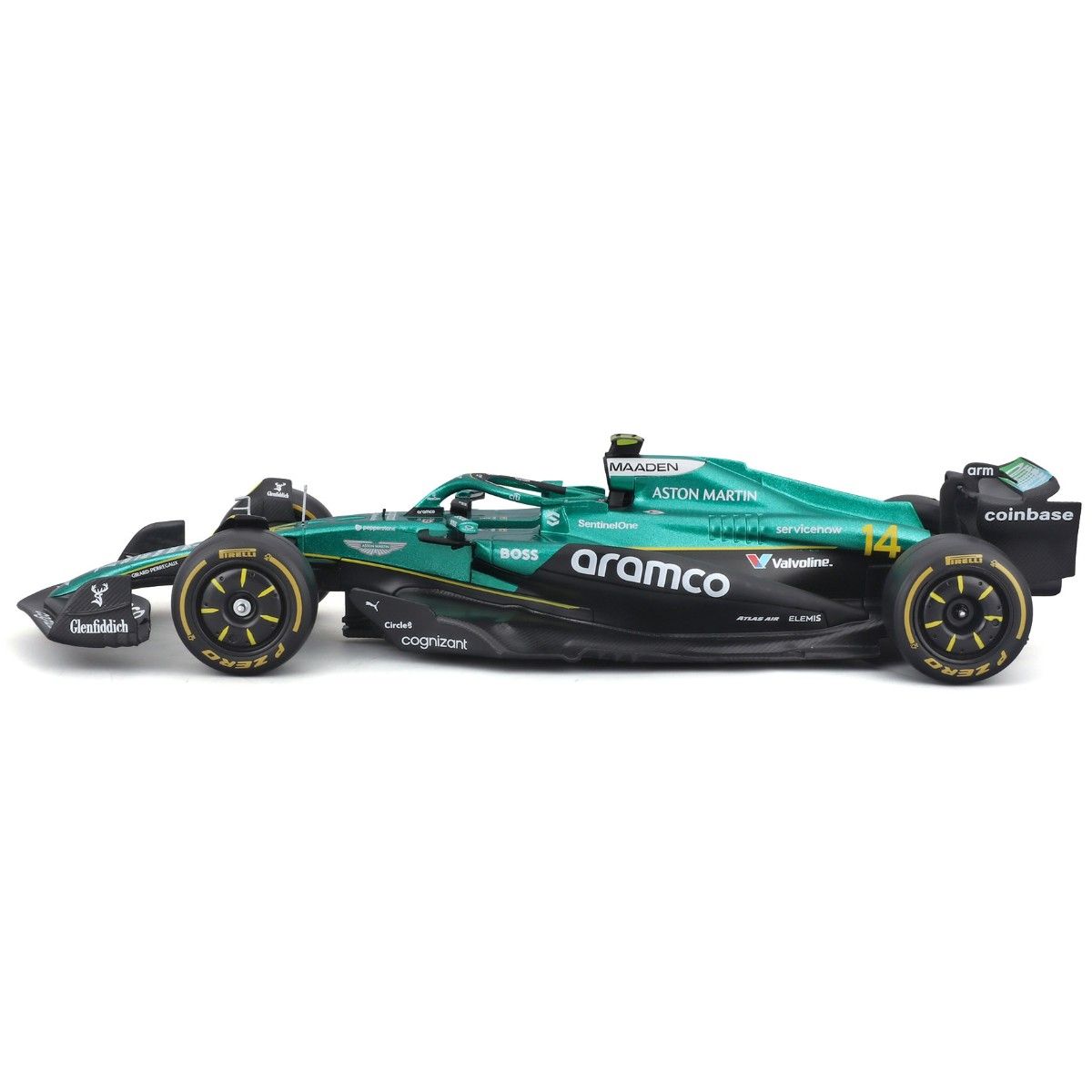Автомодель з фігуркою – Aston Martin AMR25 (2025) (1:24)  фото 3