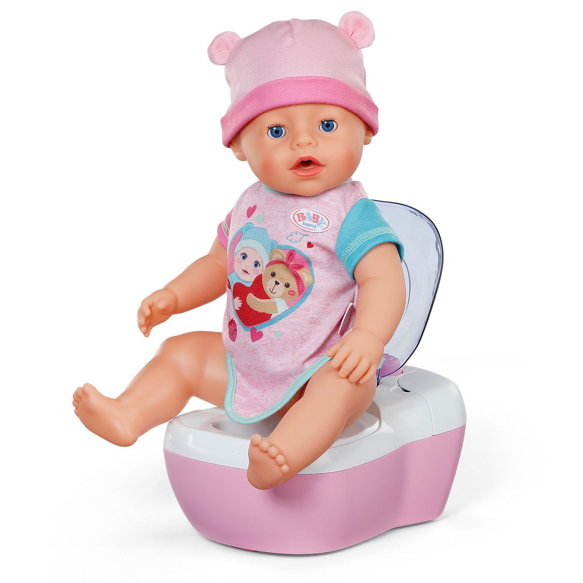 Інтерактивний унітазик для ляльки Baby Born – Маленький туалет (звук)  фото 3