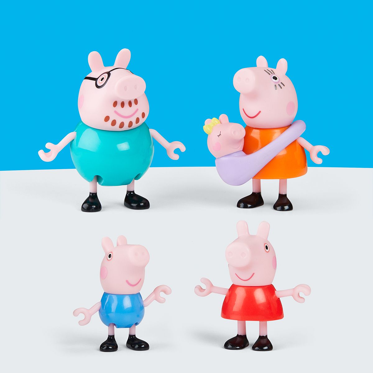 Набір фігурок Peppa Figurines – Велика родина Пеппи  фото 3