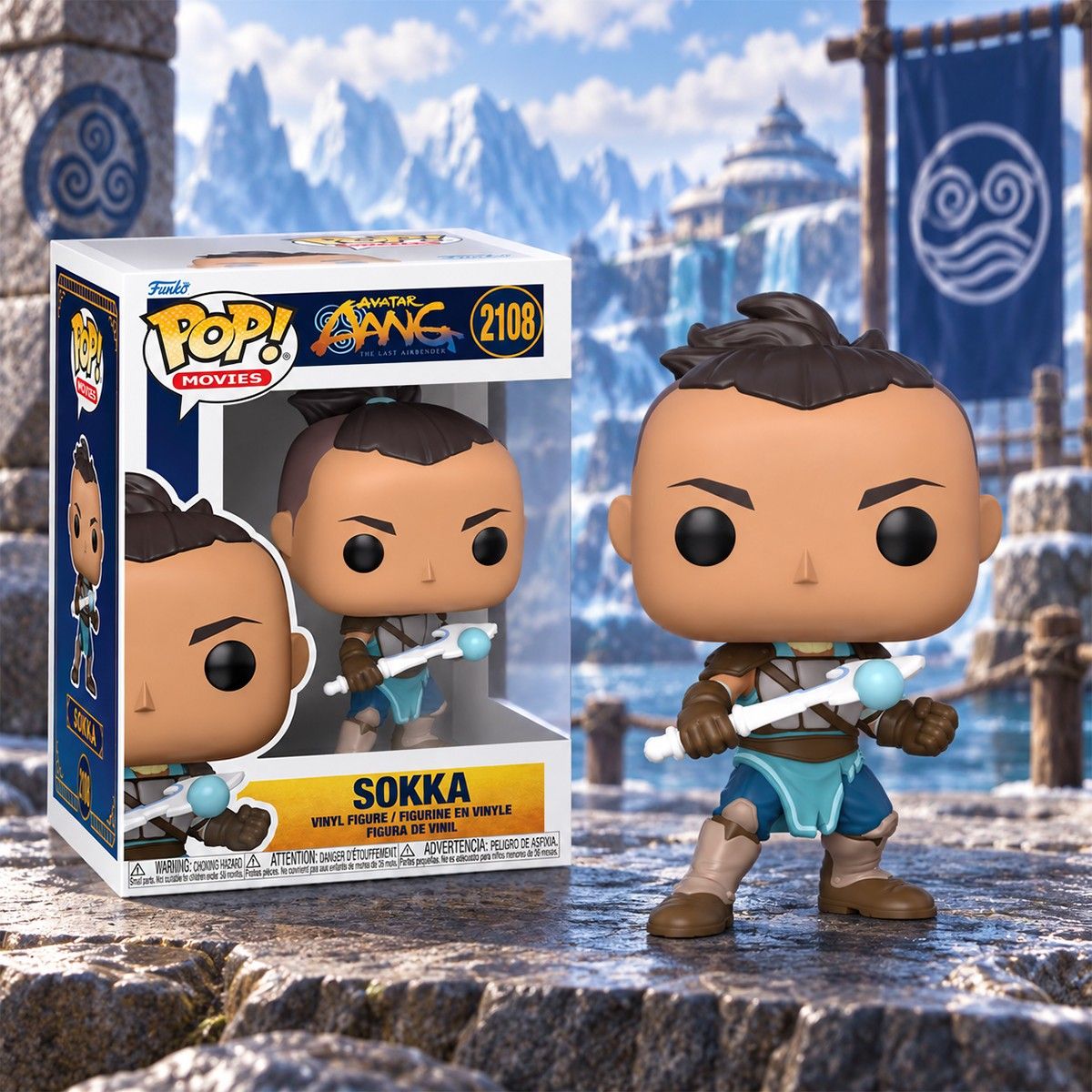 Ігрова фігурка Funko POP! серії Аватар: Останній захисник - Сокка  фото 3