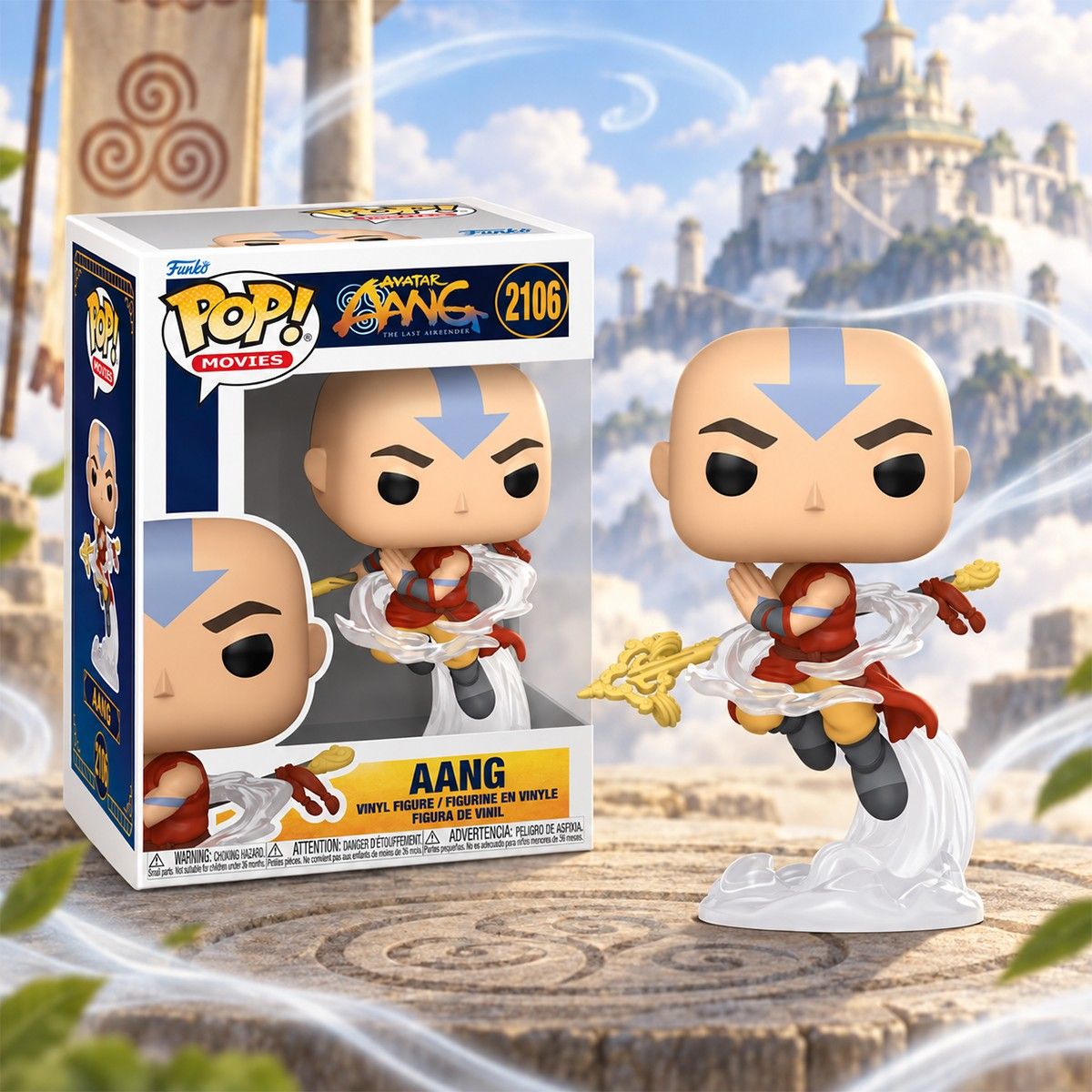 Игровая фигурка Funko POP! серии Аватар: Последний защитник - Аанг  фото 3
