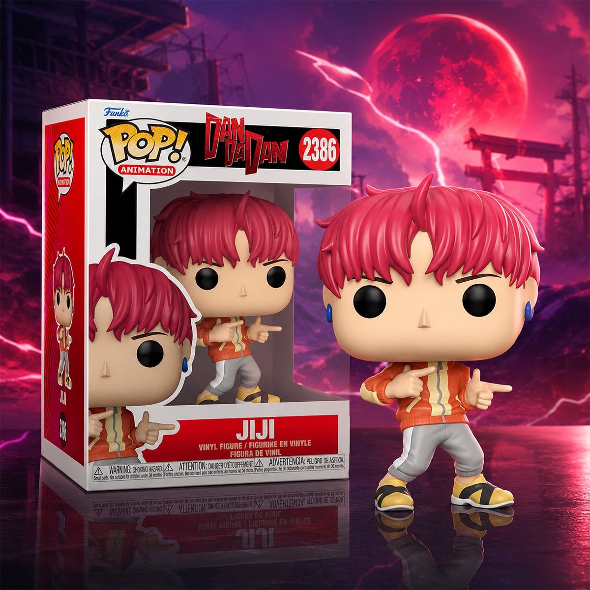 Игровая фигурка Funko POP! серии Дандадан - Джиджи (W/CH)  фото 3