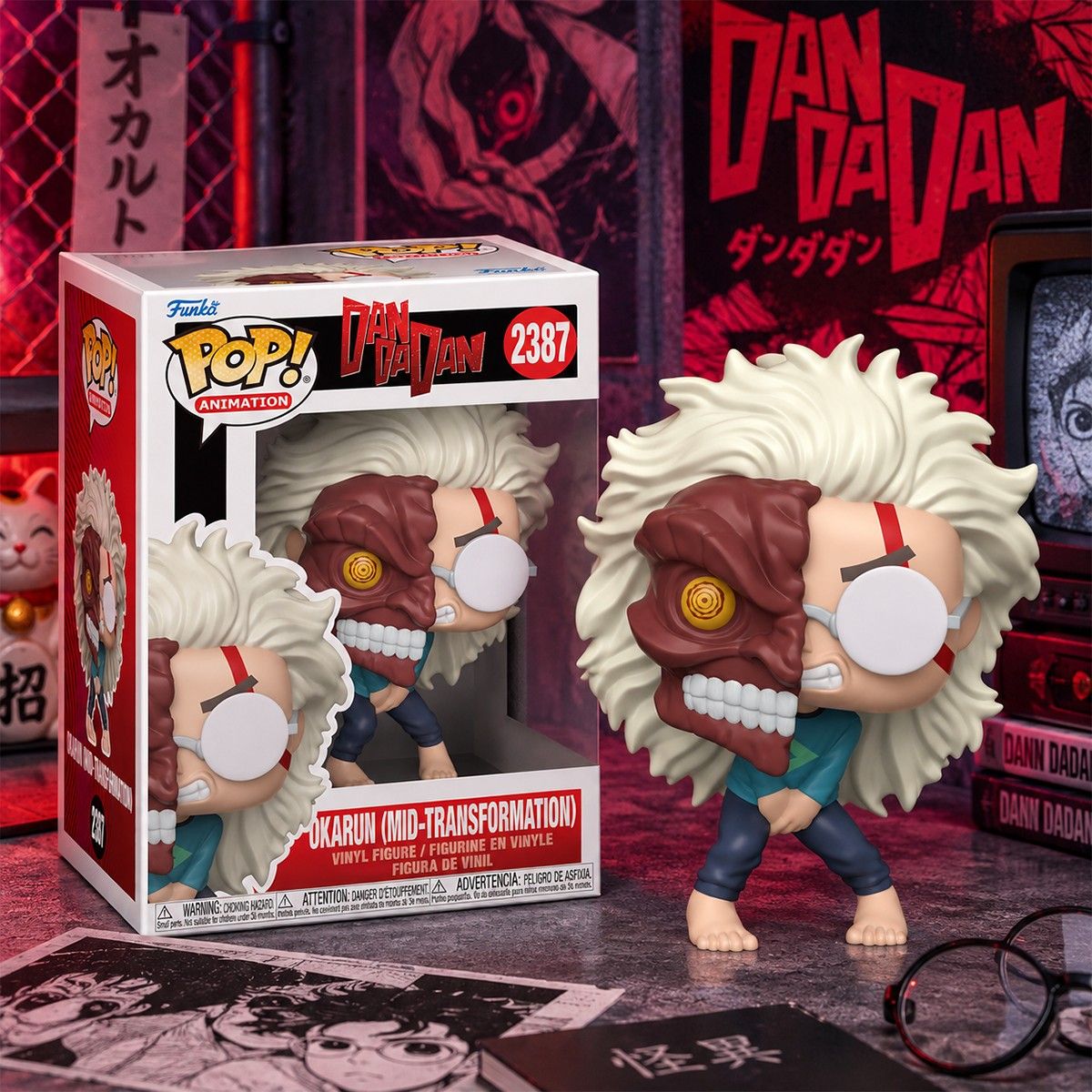 Ігрова фігурка Funko POP! серії Дандадан - Окарун (у середині трансформації)  фото 3