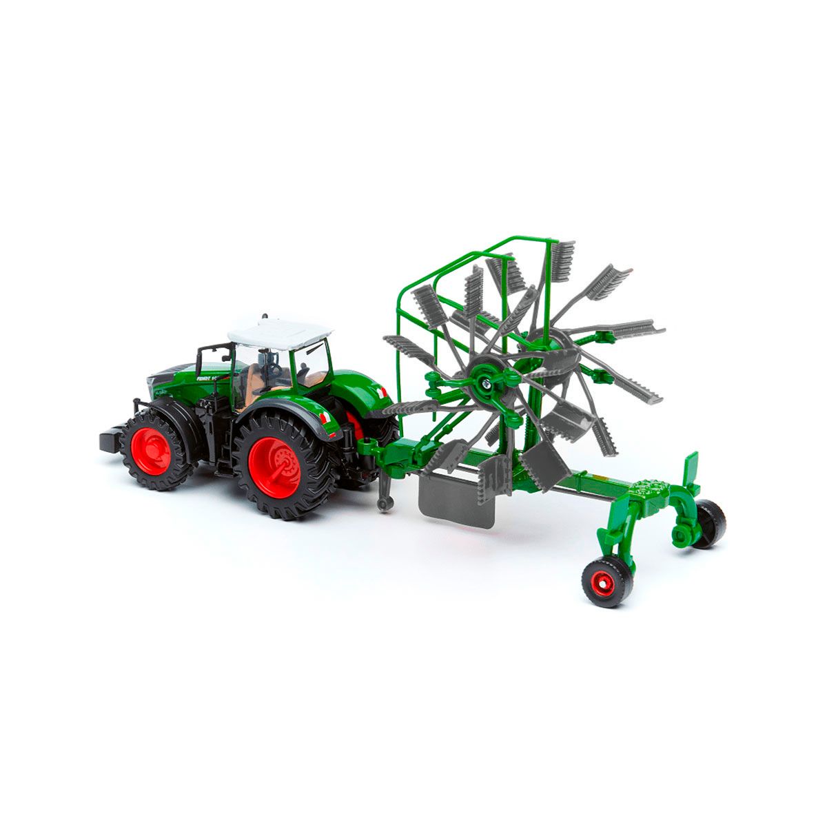 Модель - Трактор Fendt 1050 Vario c роторными валковыми граблями  фото 3