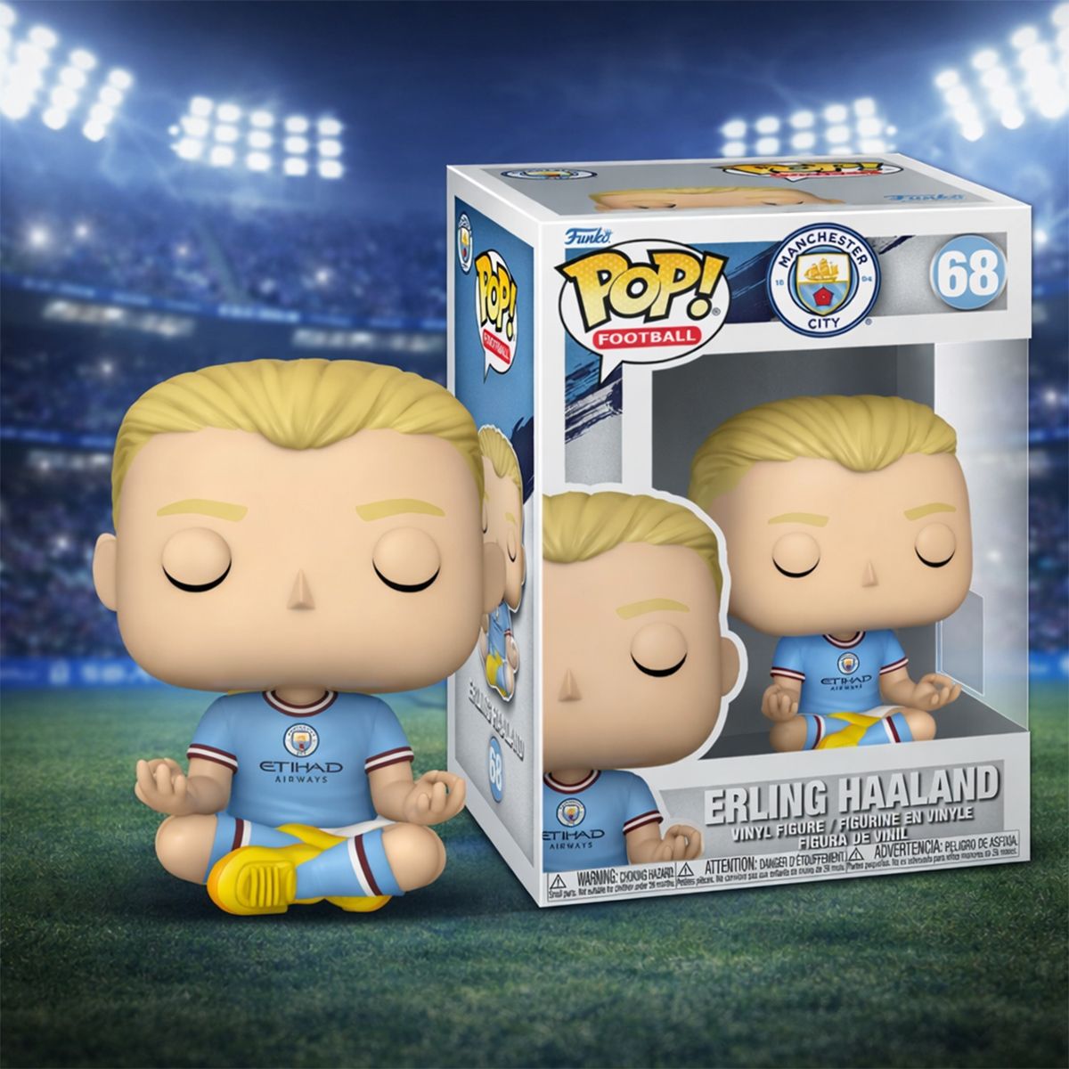 Игровая фигурка Funko POP! серии Футбол: Манчестер Сити - Эрлинг Холанд  фото 3