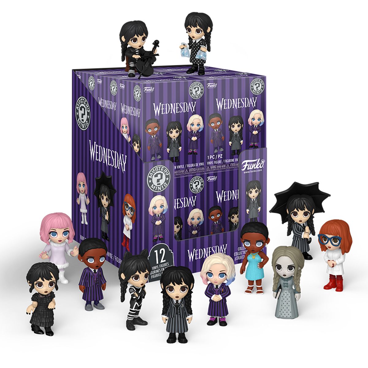 Ігрова фігурка Funko Mystery Minis - Венздей  фото 3