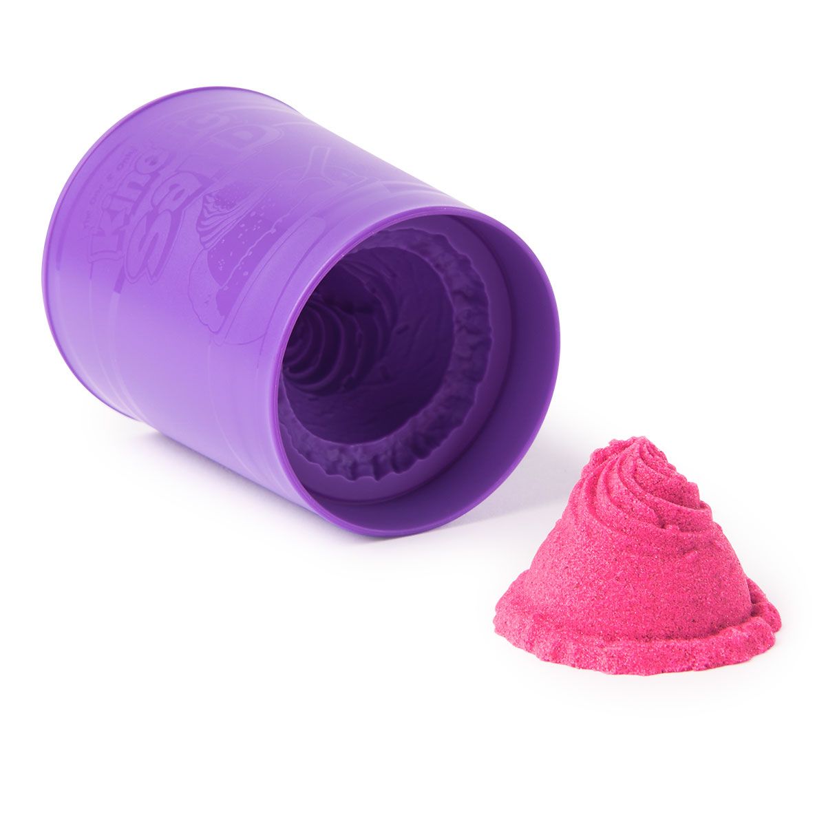 Набор песка для детского творчества - Kinetic Sand Ведерко мороженого  фото 3